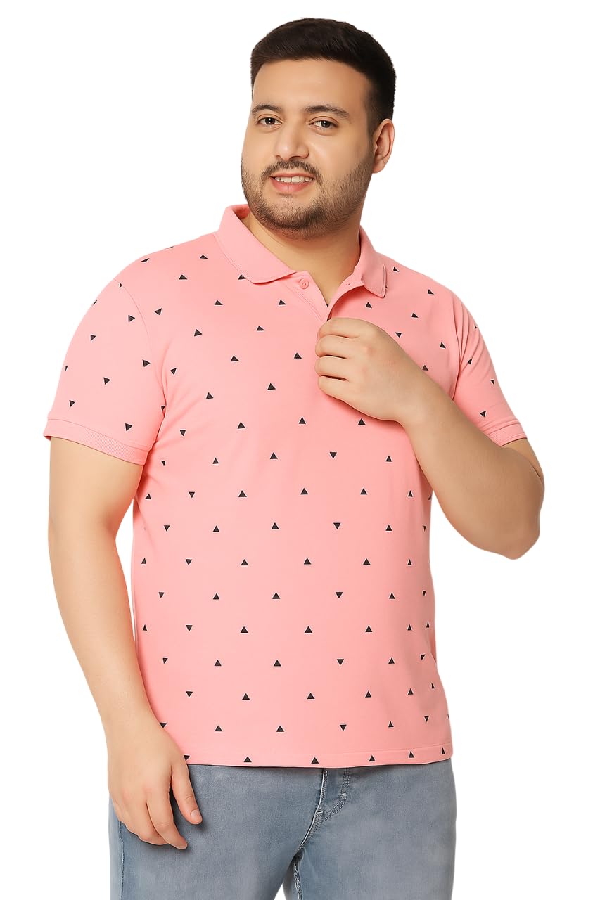 Men's Polo T-Shirt – Half Sleeves, Cotton Blend, Classic Collar, Smart Casual Wear-picture-34