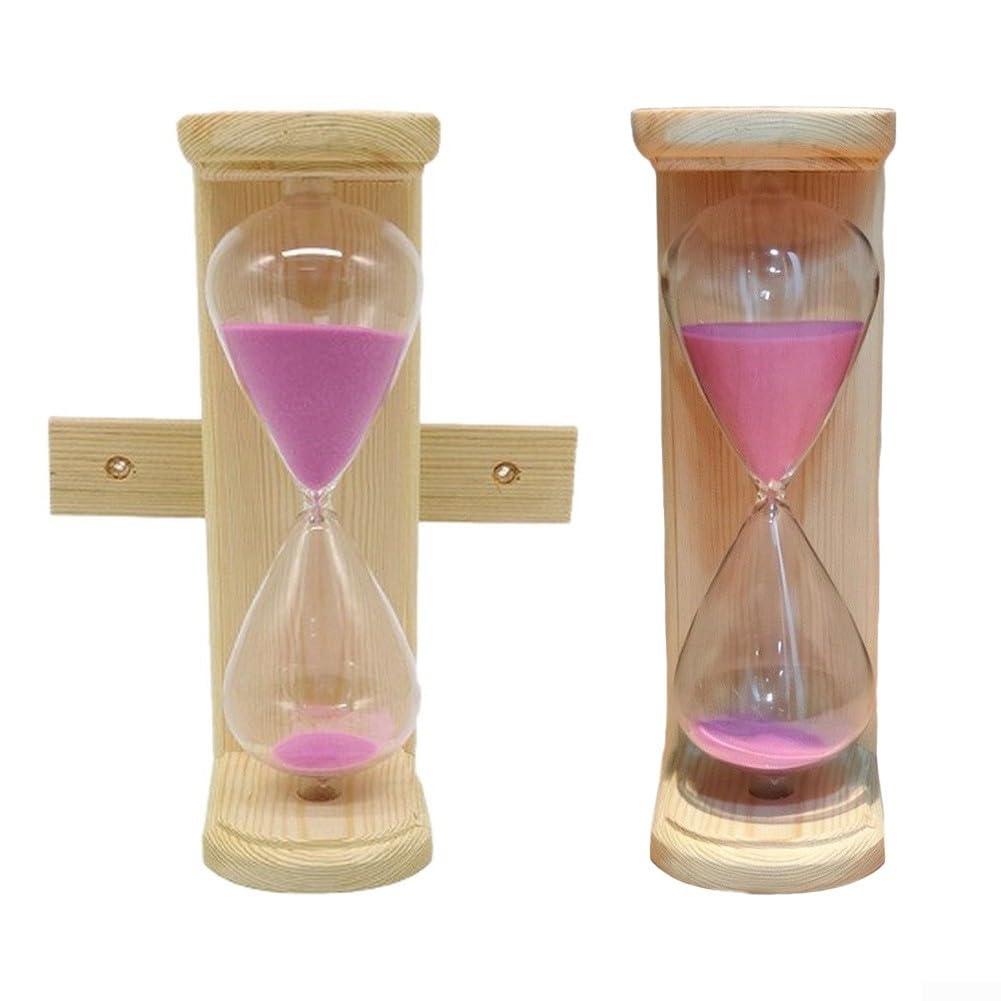 pour sablier pour déco Bureau Maison Ambiance pour zen 15 Min(2pcs)
