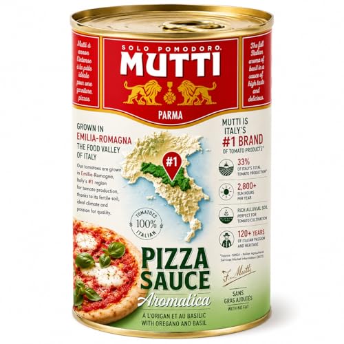 Image of Mutti Pizza Sauce Spicy Can, 400 g