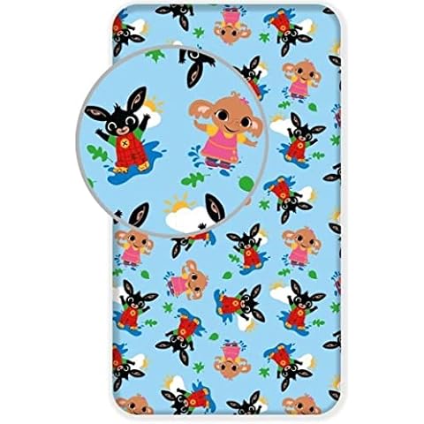 Bing Bunny Kids Fitted Sheet Cover