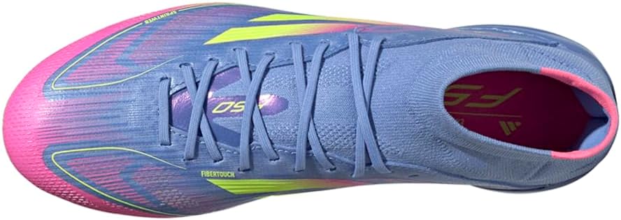 adidas Womens F50 Elite Firm Ground Mid Soccer Cleats - Blue