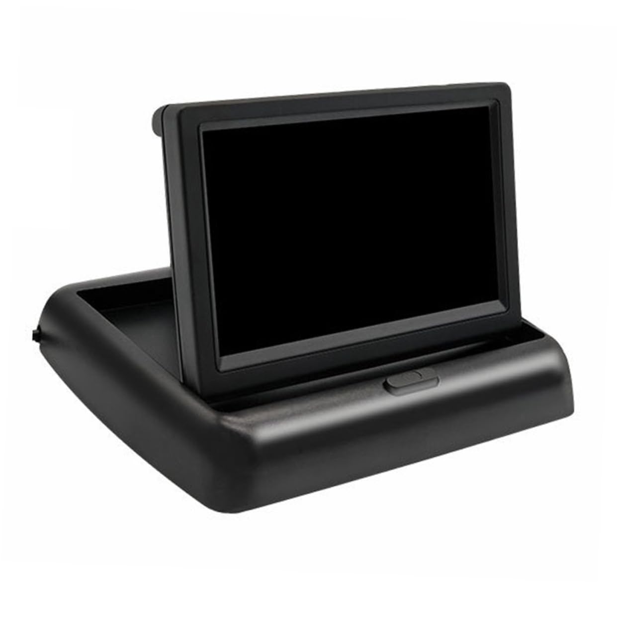 DOITOOL 4 3-Inch Folding Car Display Monitor Dual Video Input Compact Rear View Monitor for SUVs and Trucks