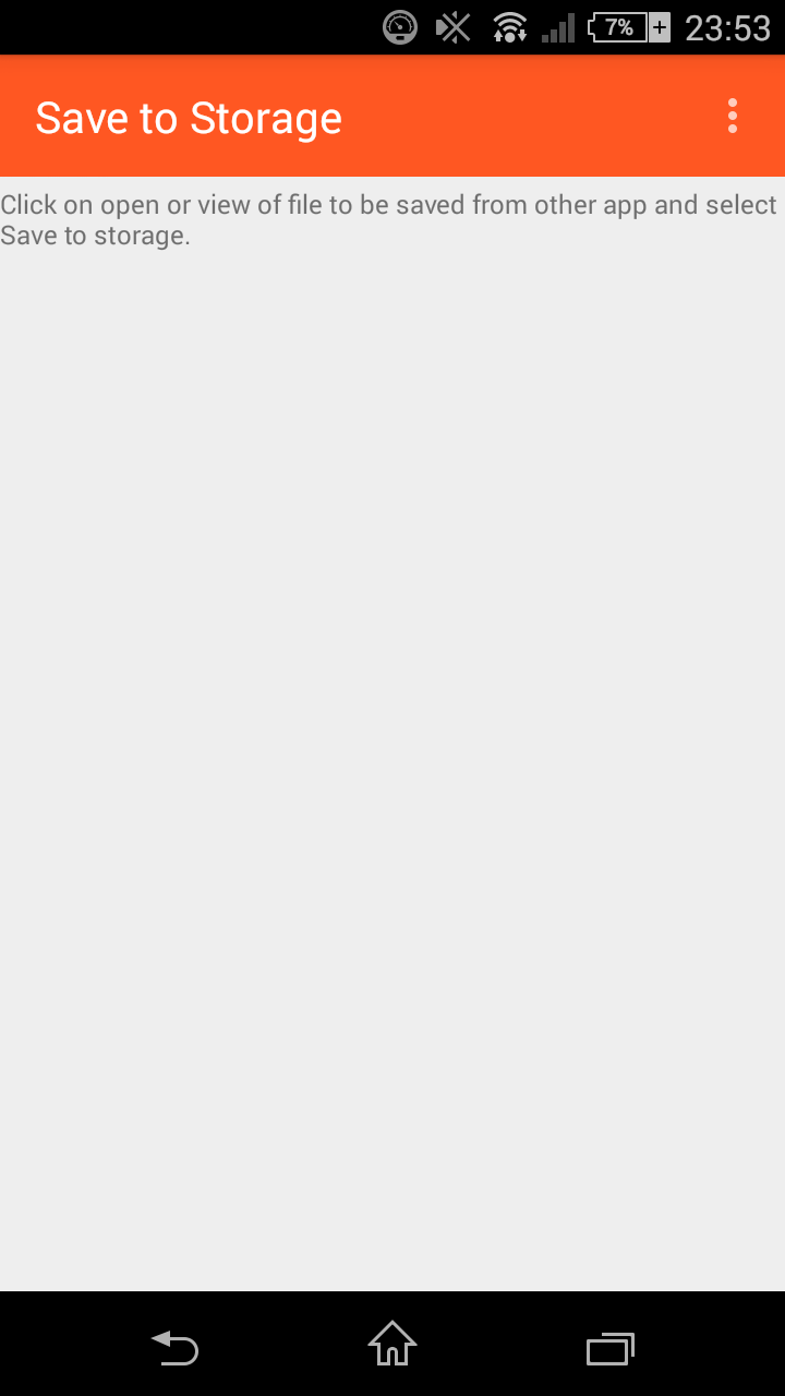 Save to Storage App on Amazon Appstore