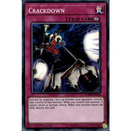 crackdown yugioh card Jual OCG SD40-JP040 common original When that monster leaves the field Yugioh Crackdown DANE-en078 1st Edition