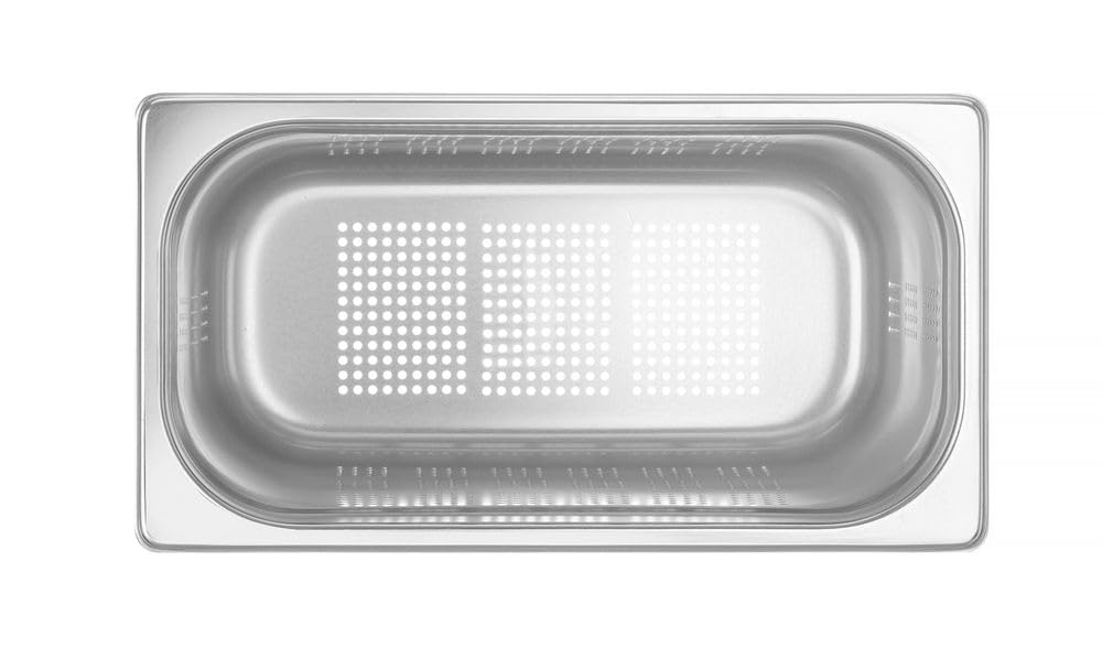 HENDI Pojemnik GN 1/3 – perforowany - Profi Line - 7.8 L - 325x176x(H)200mm