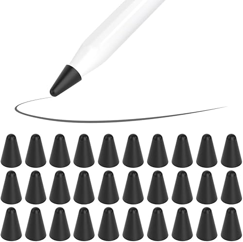 Miniatura 8 de Consejos para puntas de lápiz Apple, punta fina de metal delgado con control preciso para Apple Pencil de 2 generación, papel de repuesto para iPad