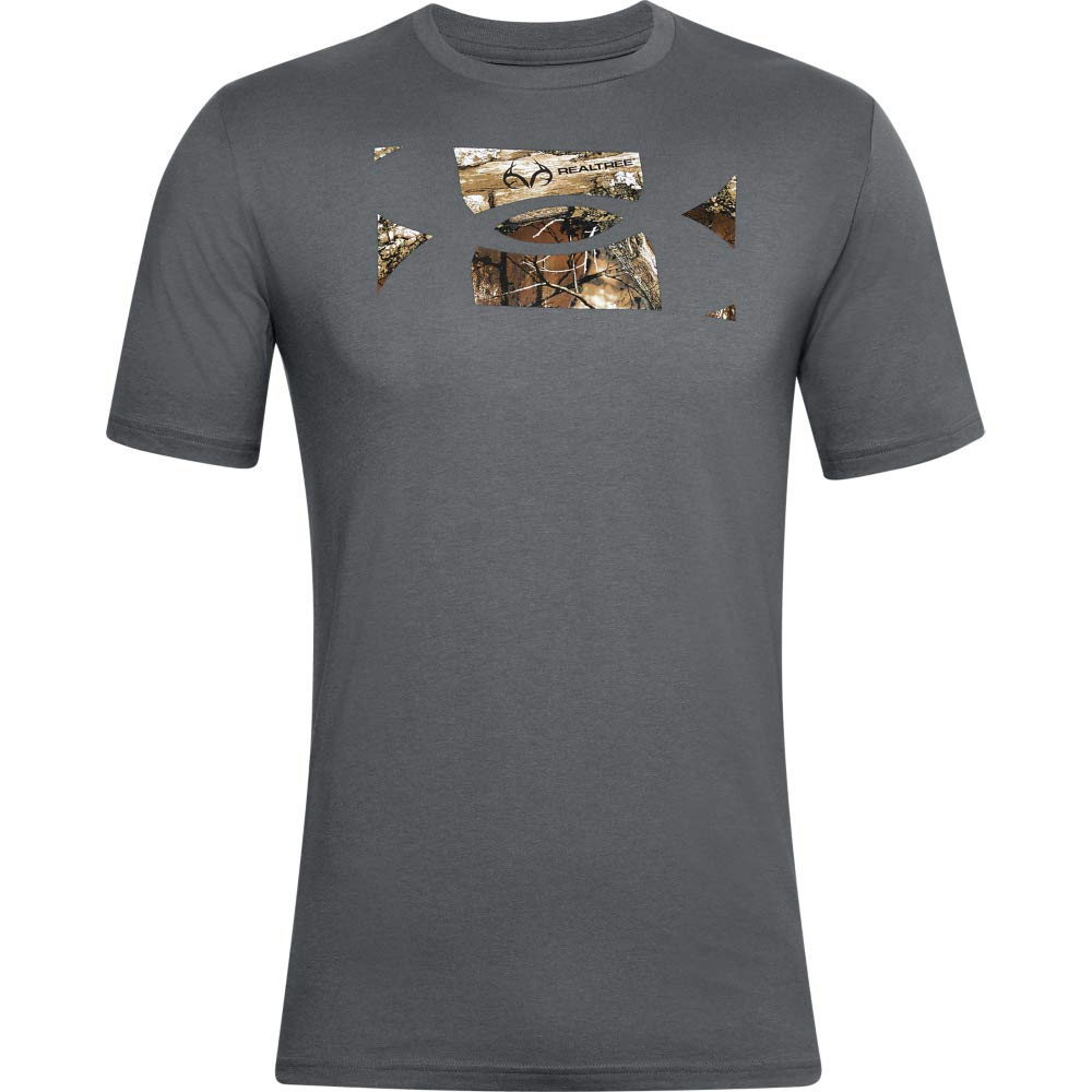 Under Armour Camiseta con Relleno de Camuflaje Manga Corta Hombre