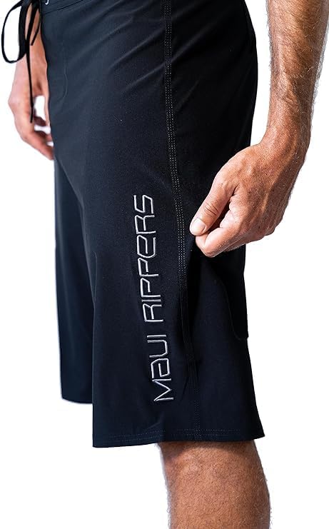 Maui Rippers Very Long 4 Way Stretch Boardshorts 24 Inch Outseam - Image 4