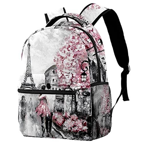 Sac à dos loisirs avec porte-bouteille idéal pour le campus et les sorties