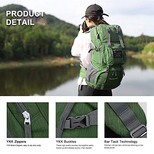 MOUNTAINTOP 40L Zaino da trekking uomo donna zaino...