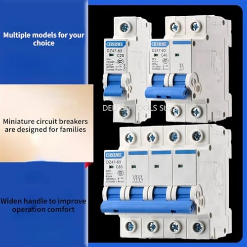 Disjoncteur de protection PV DC 400V contre les surcharges électriques