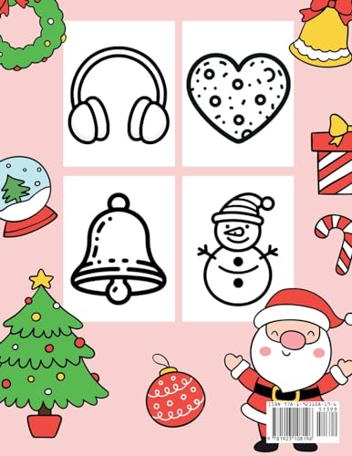 Christmas Coloring Book for Toddlers and Kids: 50 Easy Christmas Coloring Pages (Enchanted Christmas Coloring) image 4