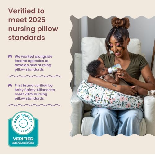 Image of Boppy Uplift Nursing Pillow, Inclined Feeding Support for Reflux Symptoms