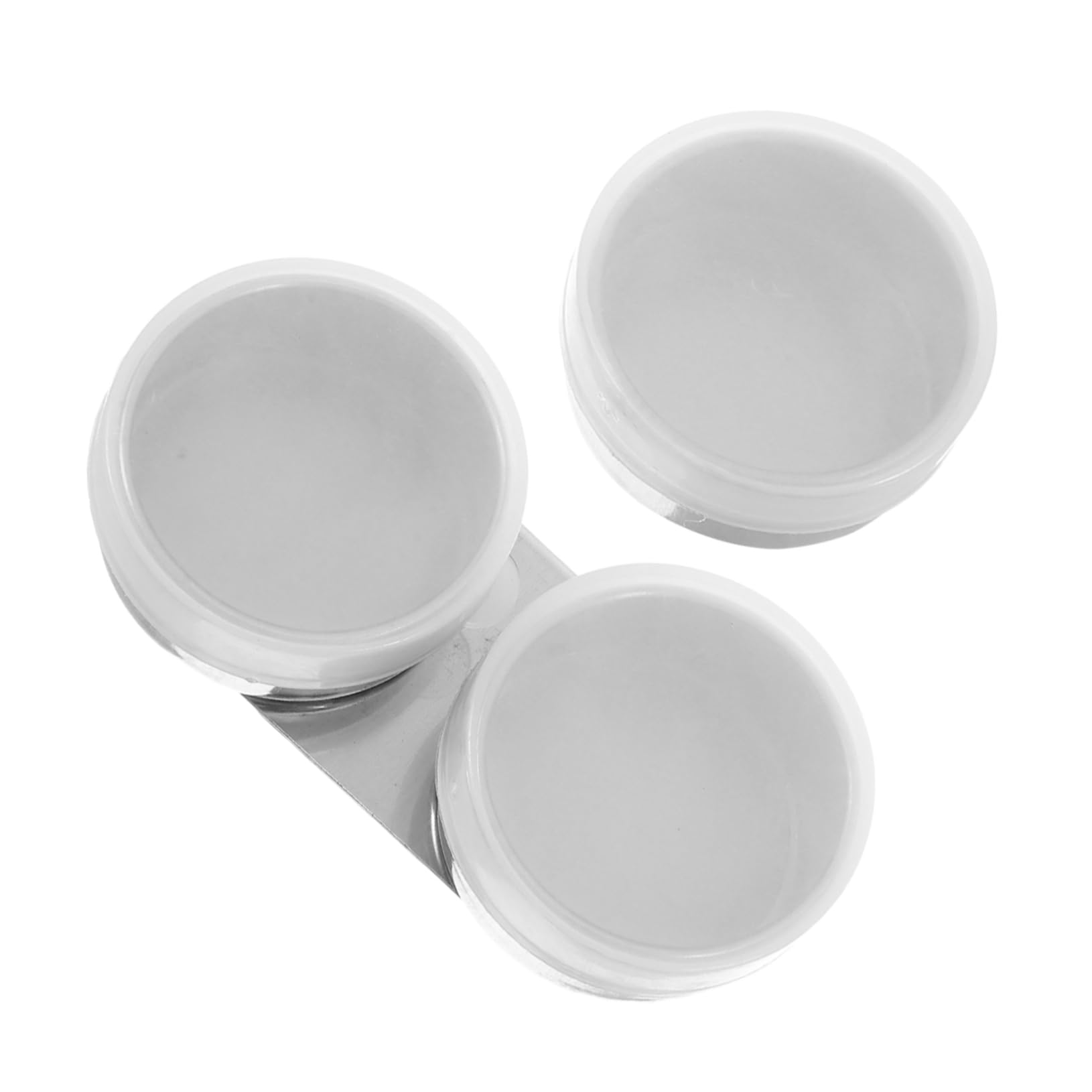 OSALADI Professional Oil Painting Paint Cups 2pcs Palette Cups Brush Washer Stainless Steel for Artists Boys and Girls School