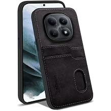 Zebana Xiaomi Redmi Note 15 5G ile Uyumlu K l f Zebana Kartl kl  L x Deri K l f Siyah