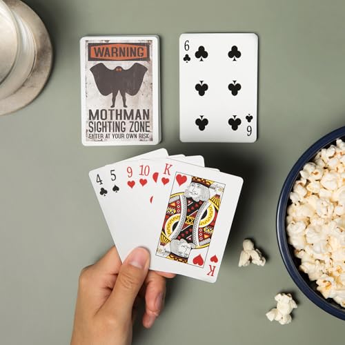Baraja de Cartas Póker Lantern Press Mothman 52 Cartas miniatura 2