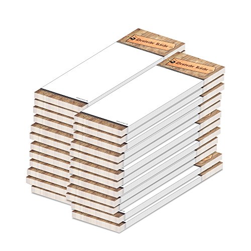 PRICARO Kellnerblock Deutsch 24 Stück