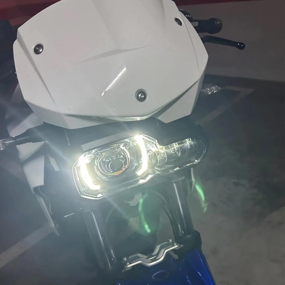 Reflektory motocyklowe Pasuje do Bmw F800GS F800R F700GS F650GS 2006-2018 Motorrad lampa czołowa reflektor LED reflektor