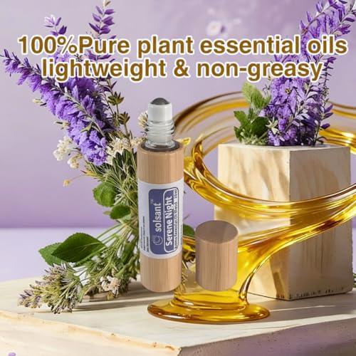 Serene Night Oil - 10ml, Roller Ball Bottle, 100% Natural miniatura 3