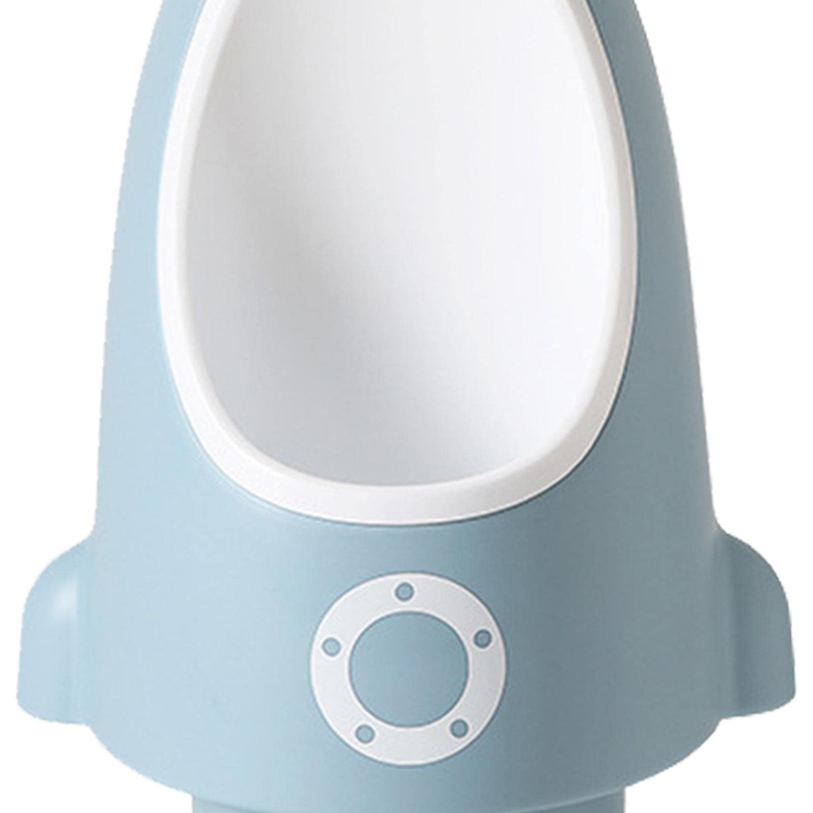 Urinario Entrenador para Niños Pequeños Orinal Infantil Montado Pared Altura Ajustable Forma Ergonómica Y Desmontable Material PP Adecuado P, Gris