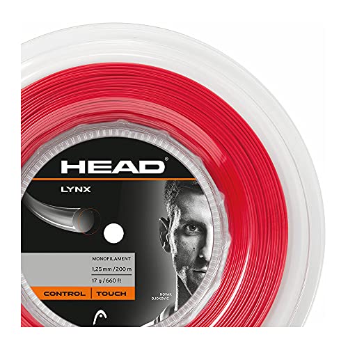 Corda Raquete Tênis Lynx 17 1.25mm 200M Vermelho MPOWER