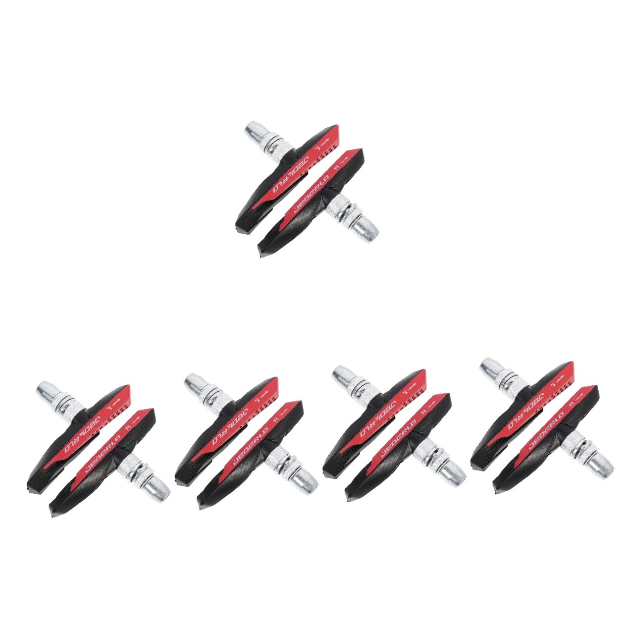 SUPVOX Plaquettes De Frein De Vélo Plaquettes De Frein Cantilever Blocs De Frein De Vélo Excersize Plaquettes De Frein De Route pour Vélo Chaussures De Frein Universelles Plaquettes De