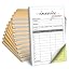 Amazon.com : 10 Pack Receipt Book, 3.4x5.5" Handheld 2-Part Carbonless ...