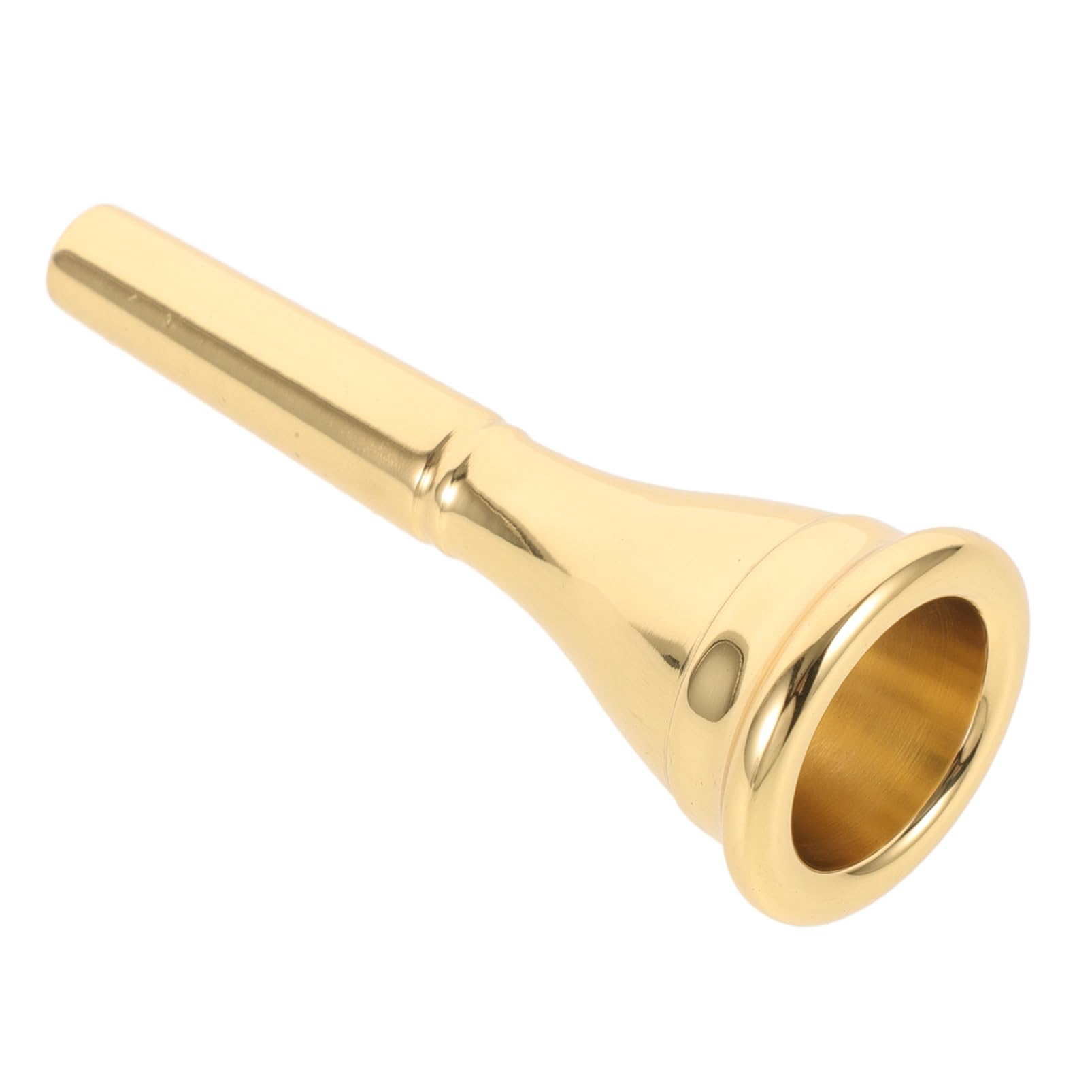 FUNOMOCYA Single French Horn Part Silver Plated Horn Mouthpiece Accessories for Beginners/professionals