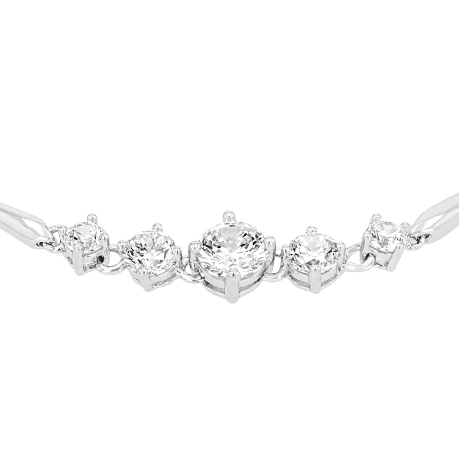 Amor - Bracelet pour Femme en Argent 925 - avec Zircone - AMR-B0039