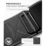 DMoose Fitness Weight Lifting Belt for Squats, Deadlift & Intense Workout - 6" Adjustable Fit Auto Lock Weightlifting Belt for Men & Women - Neoprene Gym Belts for Stability & Lumbar Back Support - Image 5