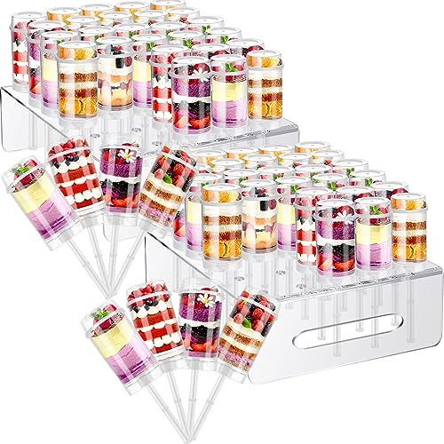 Geetery 62 Pcs Push up Cake Pop with Lids Push Cake Pop Containers