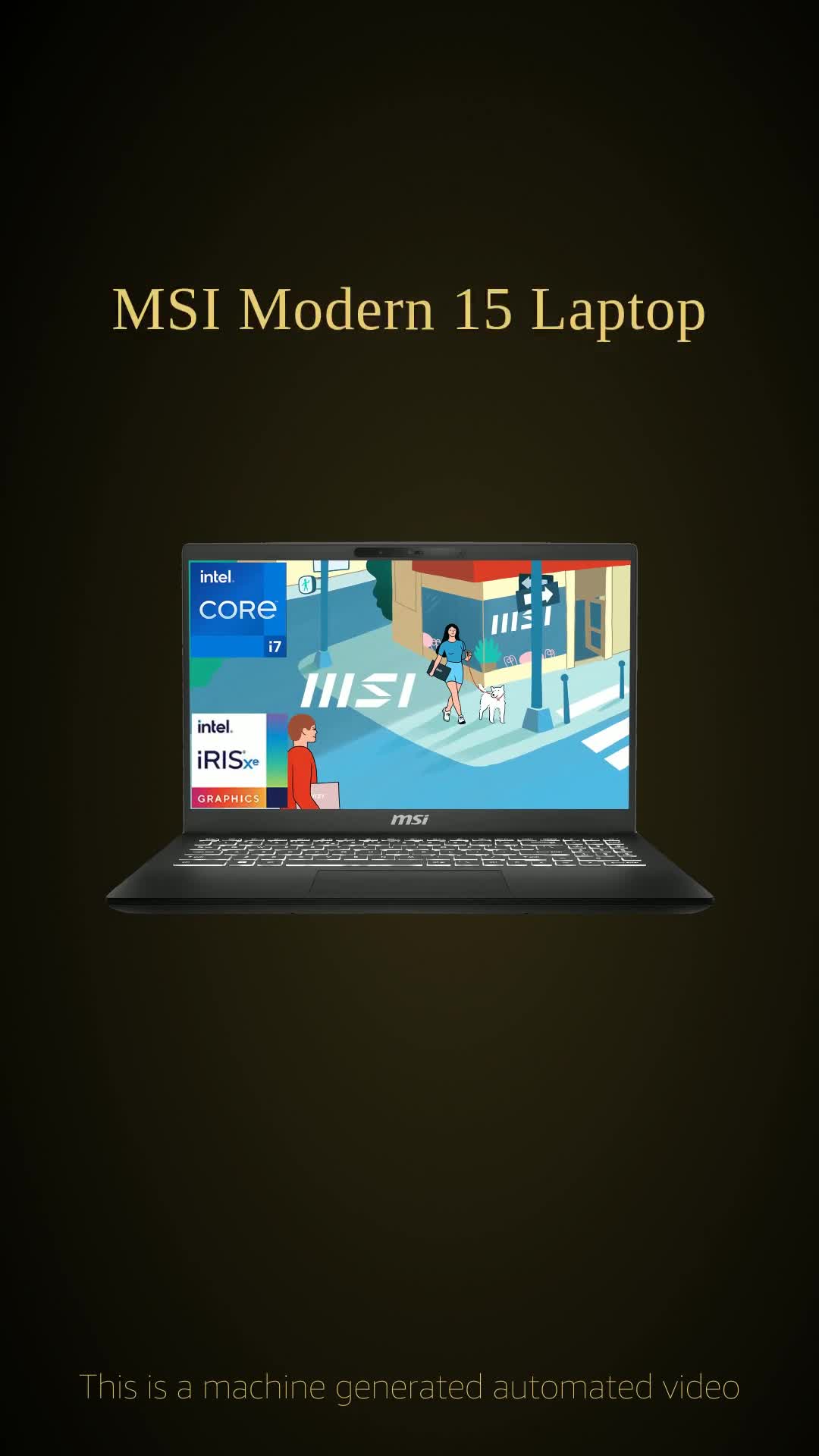 MSI Modern 15 H, Intel 13th Gen. i7-13700H, 40CM FHD 60Hz Laptop
