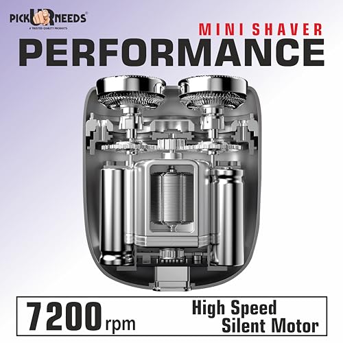 Pick Ur Needs Store Pick Ur Needs Electric Mini Foil Shaver Beard - Image 6