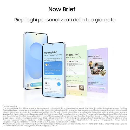 Galaxy S25 Smartphone AI, 3 anni di Garanzia del produttore, Display 6.2'' FHD+ Dynamic AMOLED 2X, Fotocamera 50MP, RAM 12GB, 256GB, 4.000 mAh, Blueblack [Versione italiana] - Smartphone - Immagine 2