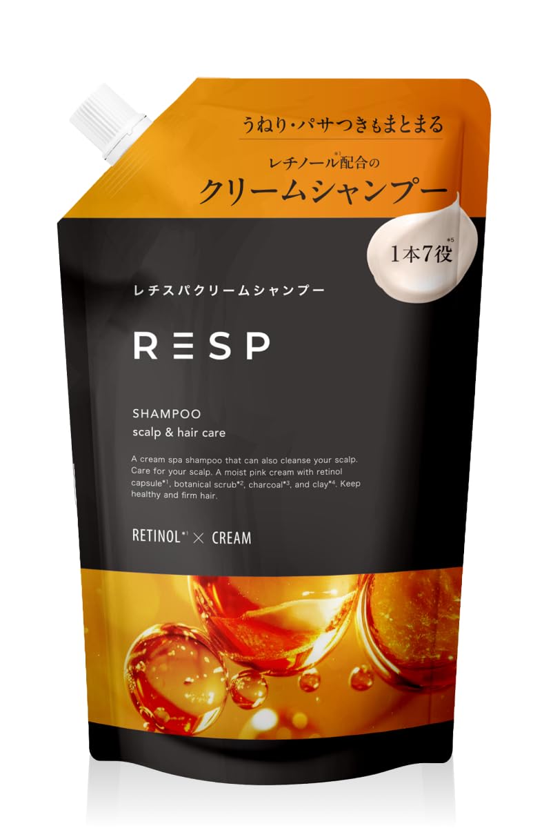 レチスパクリームシャンプー 泥シャンプー オールインワン 1本7役 Amazon | [レチスパ] クリームシャンプー 泥シャンプー オールインワン