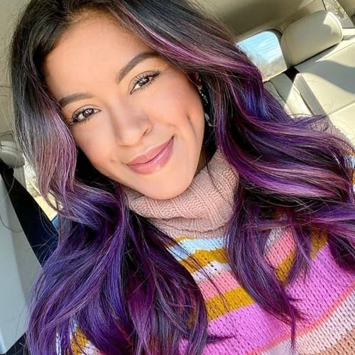 Image of Overtone Daily Color Depositing Conditioner - 8oz Temporary Coloring Conditioner with Shea Butter & Coconut Oil - Refresh Color & Prevent Fading - Vegan & Cruelty-Free, Purple for Brown is Royal Plum