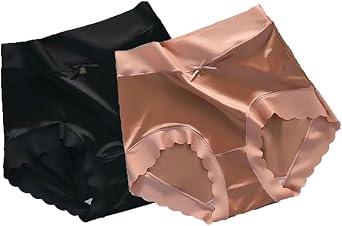 100% Mulberry Silk Underwear Womens High Waist Briefs Panties Shapewear Seamless Sexy Soft Everyday Lingerie Shorts