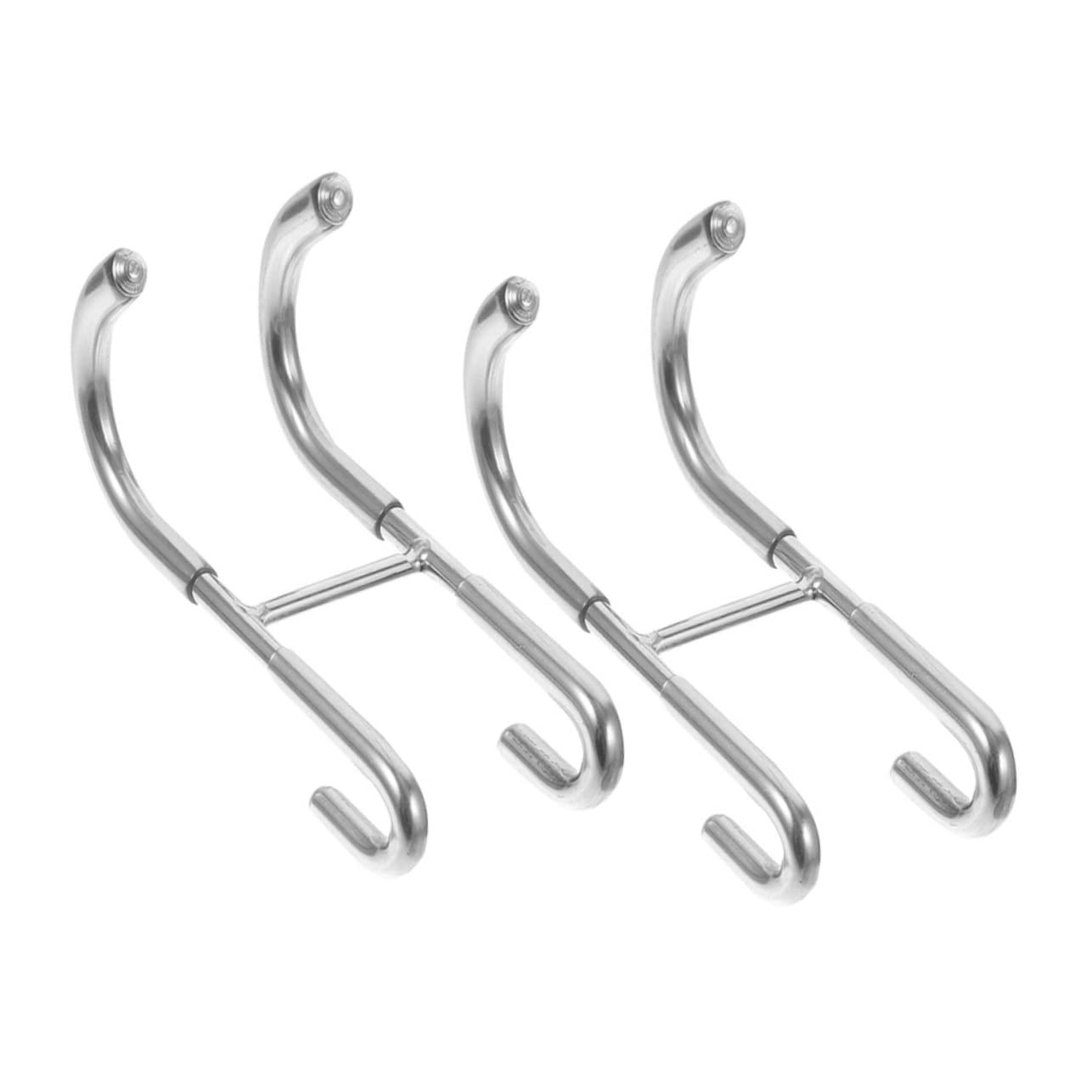4 Pz Gancio Per Porta in Gancio Per Porta in Gancio Bagno Appendi Asciugamani Ganci Per Asciugamani Per Il Bagno Allacciare Acciaio Inossidabile 304