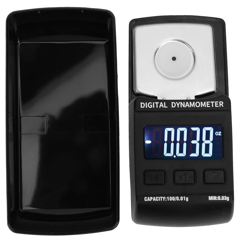 Bilancia Di Precisione Per Forza Stilo Giradischi - Tester LCD 100g, Risoluzione 0.005g, Retroilluminazione Arancione