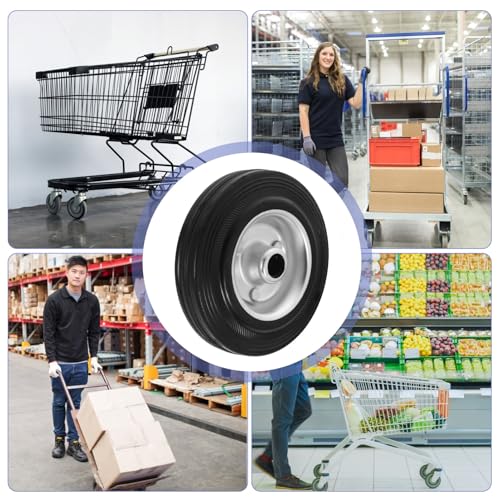 Roue de chariot de supermarché pour déplacer vos courses sans effort - 6