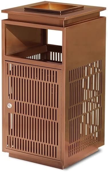 Stand Up Ashtray Stainless Steel Trash Can Outdoor Ashtray Trash Can Indoor Public Large Ashtray Trash Can 31.49 Inch Cigar Ashtrays For Outdoors (Color : B)