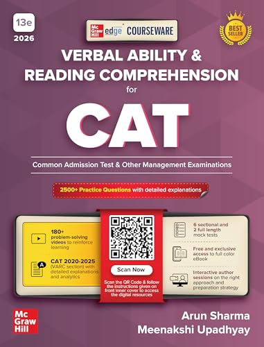 Image of Arun Sharma CAT Bundle /Set of 4 books - Quantitative Aptitude(Quant) + Verbal Ability & Reading Comprehension(VARC) + Logical Reasoning(LR) + Data Interpretation(DI) | CAT 2026 Exam | Edition