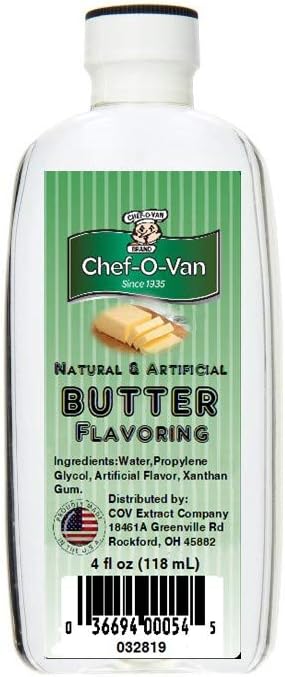Butter Flavoring, Natural & Artificial