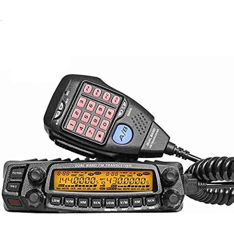 AnyTone Dual Band Mobile Transceiver VHF/UHF Transmitter Vehicle Radio AT-5888UV Cover