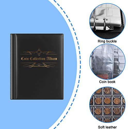 Nizirioo - Album per monete da collezione, 16 Page...