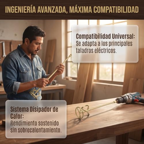 Taladro batidor mezclador mortero 12 Imagen adicional