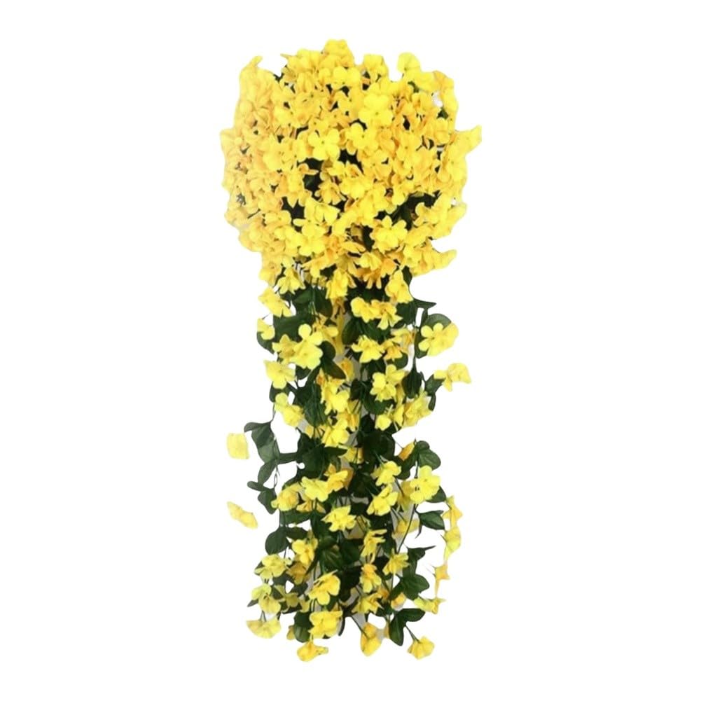 Fleurs artificielles en soie suspendre décoration mariage maison jardin terrasse 800cm