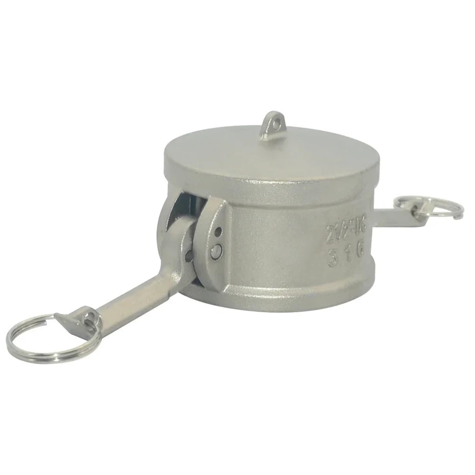 Camlock Groove Fitting 304 Stainless Steel Type DC CAM Lock Quick Connector 1/2" 3/4" 1" 1-1/4" 1-1/2" 2" 2-1/2" 3" 4" 1pcs(3/4")