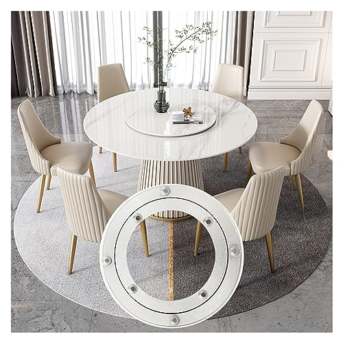 Plateau tournant 360 alu 25 cm avec roulement robuste pour table
