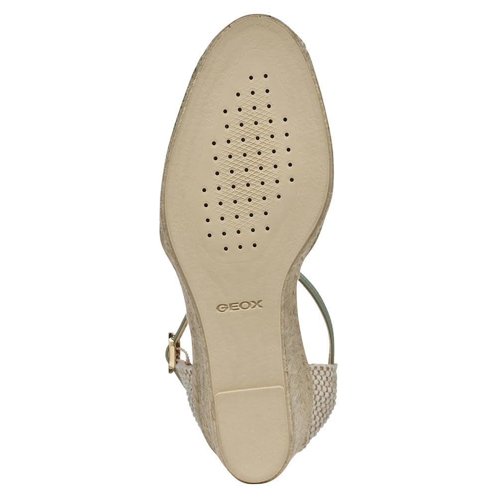 Geox D Gelsa Low E Sandalia de cuñaMujer